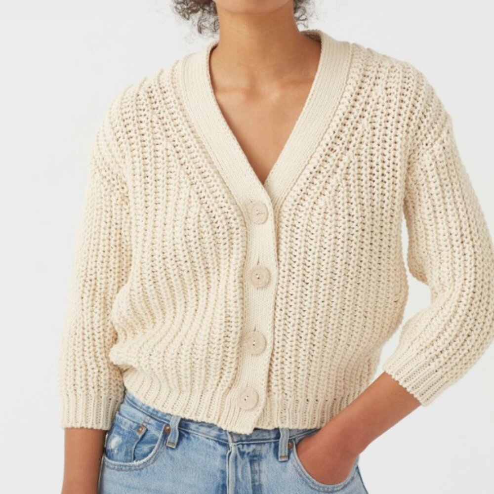 BABAA cardigan no18 mini natural